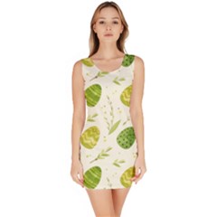 Easter Green Eggs  Bodycon Dress by ConteMonfrey