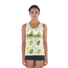 Easter Green Eggs  Sport Tank Top  by ConteMonfrey