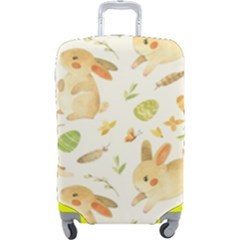 Cute Rabbits - Easter Spirit  Luggage Cover (large) by ConteMonfrey
