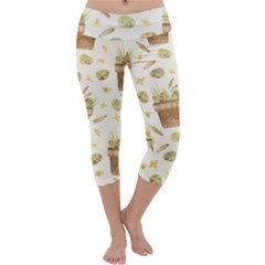 Plant Pot Easter Capri Yoga Leggings by ConteMonfrey