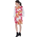 IM Fourth Dimension Space V-Neck Flare Sleeve Mini Dress View2