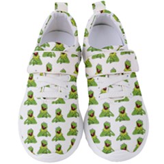 Kermit The Frog Women s Velcro Strap Shoes by Valentinaart