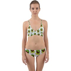 Kermit The Frog Wrap Around Bikini Set by Valentinaart