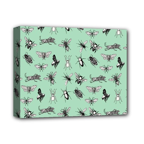 Insects Pattern Deluxe Canvas 14  X 11  (stretched) by Valentinaart