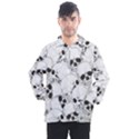 Skull pattern Men s Half Zip Pullover View1