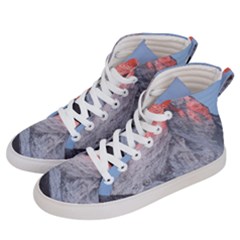 Matterhorn Mountain High Mountains Landscape Men s Hi-top Skate Sneakers by danenraven