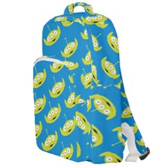 Pattern Aliens Double Compartment Backpack by artworkshop