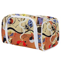 Carnival Of The Harlequin Art Toiletries Pouch by danenraven