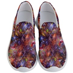 Fantasy Surreal Animals Psychedelic Pattern Men s Lightweight Slip Ons by danenraven