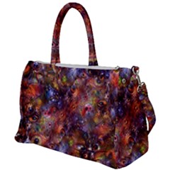 Fantasy Surreal Animals Psychedelic Pattern Duffel Travel Bag by danenraven