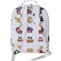 Christmas Symbols Double Compartment Backpack View3