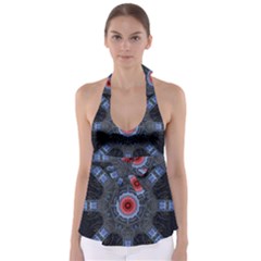 Art Robots Artificial Intelligence Technology Babydoll Tankini Top by Ravend