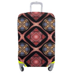 Background Pattern Geometric Wallpaper Seamless Luggage Cover (medium) by Ravend