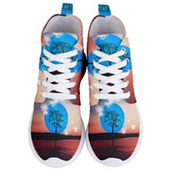 Surreal Fantasy Abstract Art Creativity Horizon Women s Lightweight High Top Sneakers by Pakemis
