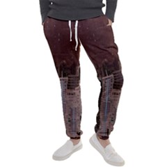 Skyline Skyscrapers Futuristic Sci-fi Panorama Men s Jogger Sweatpants by Pakemis