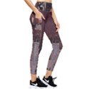 Skyline Skyscrapers Futuristic Sci-fi Panorama Pocket Leggings  View4