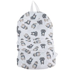 Cute Seamless Pattern With Koala Panda Bear Foldable Lightweight Backpack by Pakemis