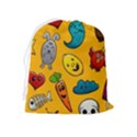 Graffiti Characters Seamless Ornament Drawstring Pouch (XL) View2