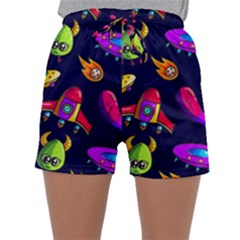 Space Pattern Sleepwear Shorts by Pakemis