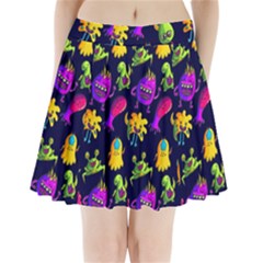 Space Patterns Pleated Mini Skirt by Pakemis