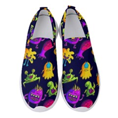 Space Patterns Women s Slip On Sneakers by Pakemis