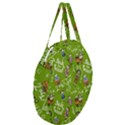 Seamless Pattern With Kids Giant Round Zipper Tote View3