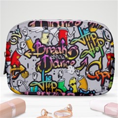 Hip Hop Background Make Up Pouch (small) by Pakemis