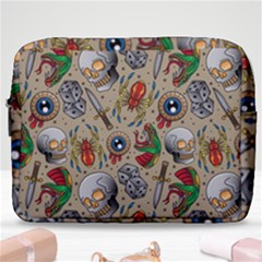 Tattoo Pattern Make Up Pouch (large) by Pakemis