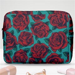 Vintage Floral Colorful Seamless Pattern Make Up Pouch (large) by Pakemis