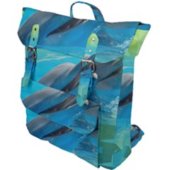 Beautiful Dolphins Buckle Up Backpack by Sparkle