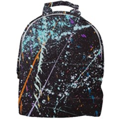 Abstract Colorful Texture Mini Full Print Backpack by Pakemis