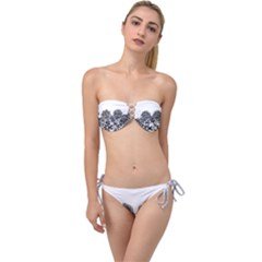 Im Fourth Dimension X7 Twist Bandeau Bikini Set by imanmulyana