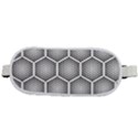 Halftone-tech-hexagons-seamless-pattern Rounded Waist Pouch View2