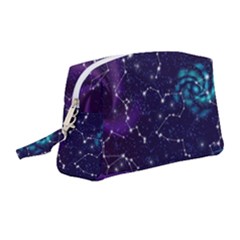 Realistic-night-sky-poster-with-constellations Wristlet Pouch Bag (medium) by Pakemis