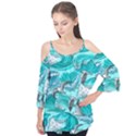 Sea-waves-seamless-pattern Flutter Tees View1