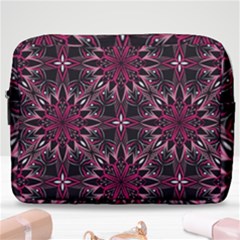 Seamless-pattern-with-flowers-oriental-style-mandala Make Up Pouch (large) by Pakemis