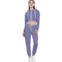 Pattern Cropped Zip Up Lounge Set View1