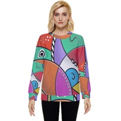 Modern Art Hidden Pocket Sweatshirt by gasi