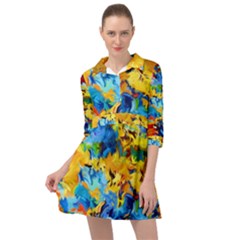 Abstract Art Mini Skater Shirt Dress by gasi