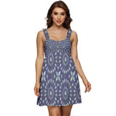 Kaleidoscope Deep Purple Ruffle Strap Babydoll Chiffon Dress by Mazipoodles
