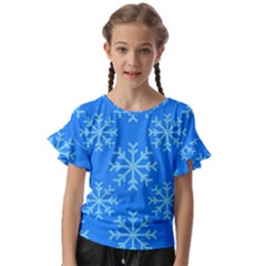 Holiday Celebration Decoration Background Christmas Kids  Cut Out Flutter Sleeves by Uceng