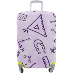 Science Research Curious Search Inspect Scientific Luggage Cover (large) by Uceng