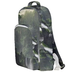 Waterfall River Fantasy Dream Planet Matte Double Compartment Backpack by Uceng