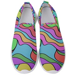 Colorful Stylish Design Men s Slip On Sneakers by gasi