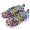 Colorful stylish design Kids  Velcro No Lace Shoes View2