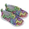 Colorful stylish design Kids  Velcro No Lace Shoes View3