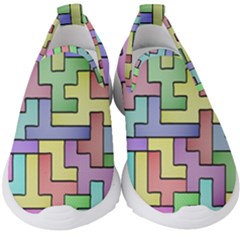 Colorful Stylish Design Kids  Slip On Sneakers by gasi