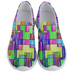 Colorful Stylish Design Men s Lightweight Slip Ons by gasi