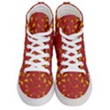 Background Pattern Texture Design Women s Hi-Top Skate Sneakers View1