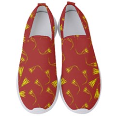 Background Pattern Texture Design Men s Slip On Sneakers by Ravend